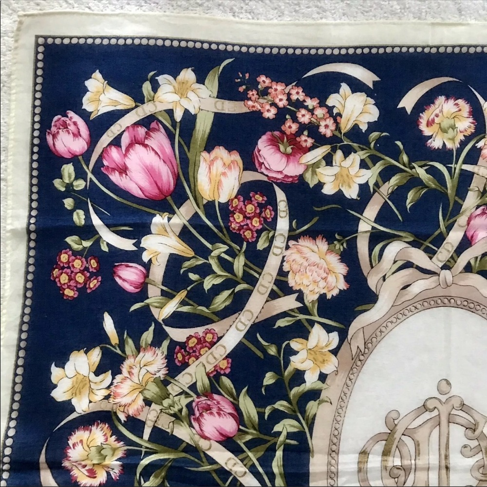Dior scarves handkerchief vintage bag wrap - Picture 6 of 6